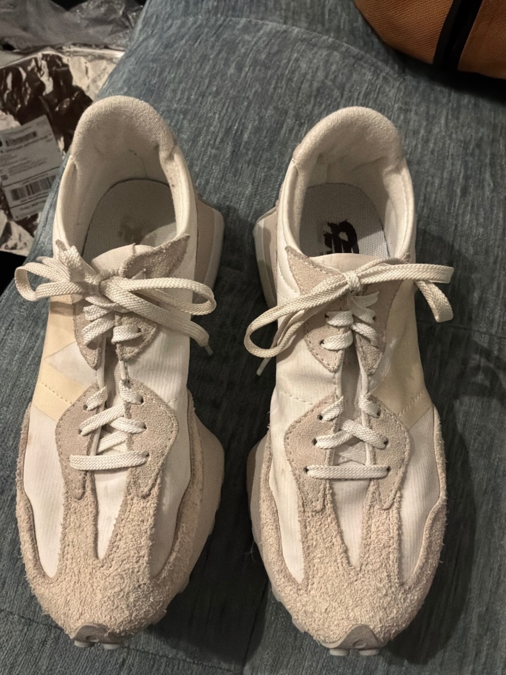 New Balance white sneakers 6.5